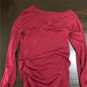 Elegant Red Women's Top